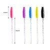 200 PCS Crystal Eyelash Mascara Brushes Wands Applicator Disposable Mascara