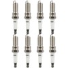 ECCPP 8 PCS Platinum Iridium Spark Plugs for Ford for