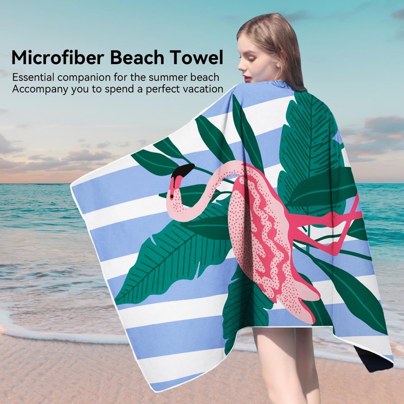 Style Slice Beach Towel Extra Large - Sand Free Quick