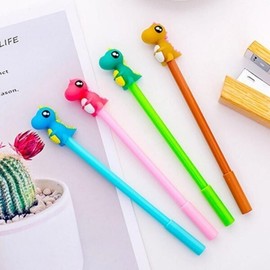 Half Club (Living) Half Club/Nawatto Chorong Chorong Dinosaur Cute and Buzzing Ballpoint Pen Set / (리빙) 나와또초롱초롱공룡 톡톡튀는 귀여운 볼펜세트