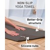 Fit-Flip Yoga towel nonslip, lightweight and quick dry