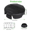 DWO1DT995 Replacement Trimmer Head Cap Spring and Base Compatible with