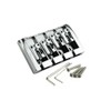 Guyker Bass Guitar Bridge, 4 String Fixed Bridges String Space