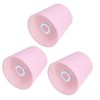 3PCS E14 Lampshade Fabric Ceiling Lamp Shade Exquisite Pink Wall