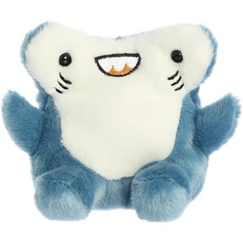 Aurora® Adorable Palm Pals™ Huddleston Hammerhead Shark™ Stuffed Animal - Pocket-Sized Fun - On-The-Go Play - Blue 5 Inches