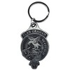 Graham Solid Pewter Scottish Clan Crest Key Chain/Key Ring