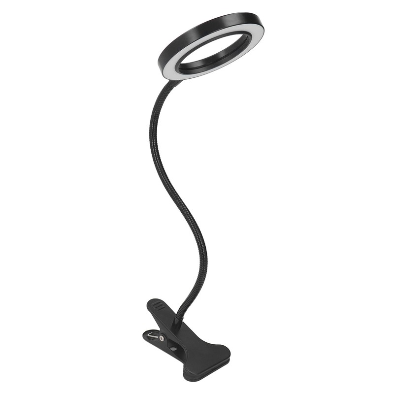 Clip On LED Ring Light 3 Color 10 Brightness Flexible