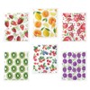 TREEWOO Juego de 5 paños de cocina suecos reutilizables de