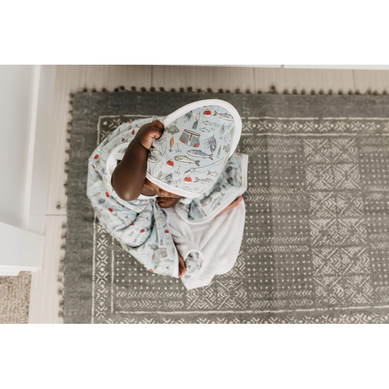 Copper Pearl Toalla de baño con capucha de punto premium