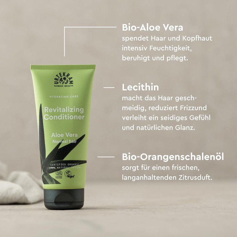 Urtekram Aloe Vera Conditioner Regenerating 180 ml