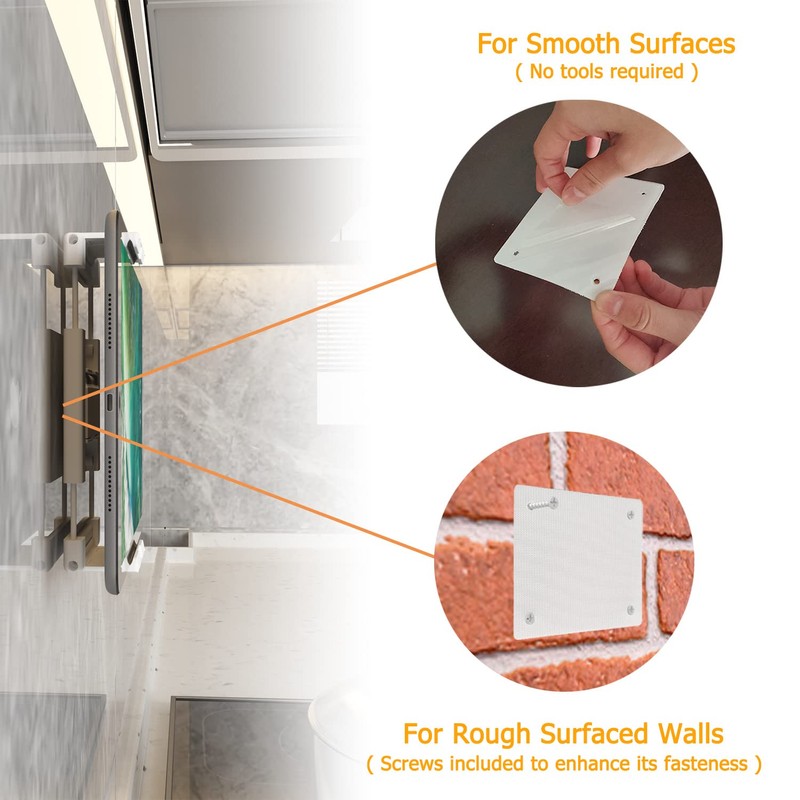 TFY Tissue Box Holder, Kitchen Wall Mount Compatible with Face