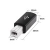 YACSEJAO USB C to USB B Adapter 4-Pack USB C