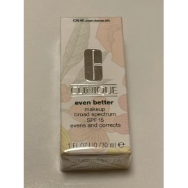 Clinique Even Better Makeup SPF15 ~ CN 40 CREAM CHAMOIS ~ 1oz/30ml SEALED Full S