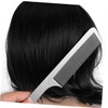 IWOWHERO 1pc Professional Titanium Steel Hair Comb for Salon Use