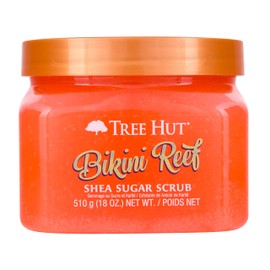 Tree Hut Tree Hut Bikini Reef Shea Sugar Scrub | Exfoliating Body Scrub Removes Dead, Dry Skin for a Soft & Hydrated Feel | Nourishing Essential Body Care | 18 fl oz.