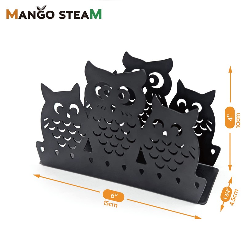 Mango Steam Tabletop Napkin/Tissue & Letter Holder for Home, Kitchen,