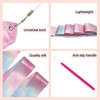 Medsuo 2pcs 78.7inch Gymnastic Ribbon Sparkling Dance Ribbon Twirling Baton