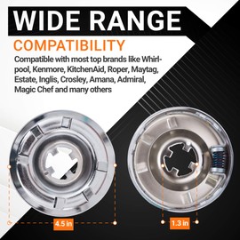 BlueStars 285785 Washer Clutch Kit Replacement Ultra Durable - Compatible with Whirlpool & Kenmore Washers - Simple Instruction Included - Replaces 285331 3351342 3946794 3951311 AP3094537