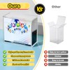 ETB Protector Case, 5mm ETB Acrylic Display Case, Clear Ultra