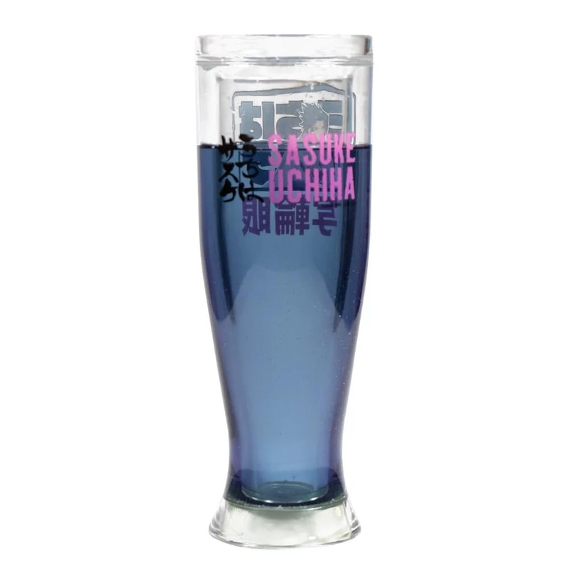 Vaso Mágico Glow in the Dark Naruto Sasuke 450 ml