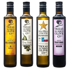 The Stars Above Texas Premium Olive Oil and Balsamic Vinegar Kraft Gift Set