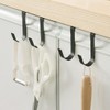 SGERUFZ Set of 4 Door Hooks for Hanging, Stainless Steel