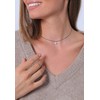 Elli Necklace Choker Crystals 925 Sterling Silver