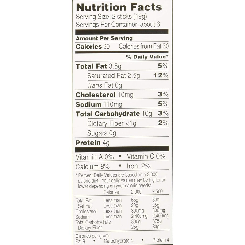 Trader Joe's Sharp Cheddar Sourdough Cheese Sticks, 4 Pack