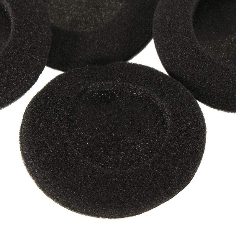 FASTROHY 4 Pairs 60mm 2.35'' Foam Sponge Ear Pads Headset