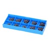 10Pcs Threading Inserts CNC Lathe Indexable Carbide Blade Turning Tool