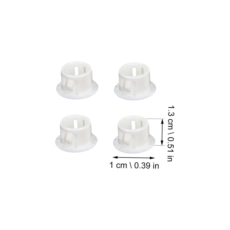 Outanaya 120 Pack Assorted Size Plastic Hole Plugs Furniture Chair