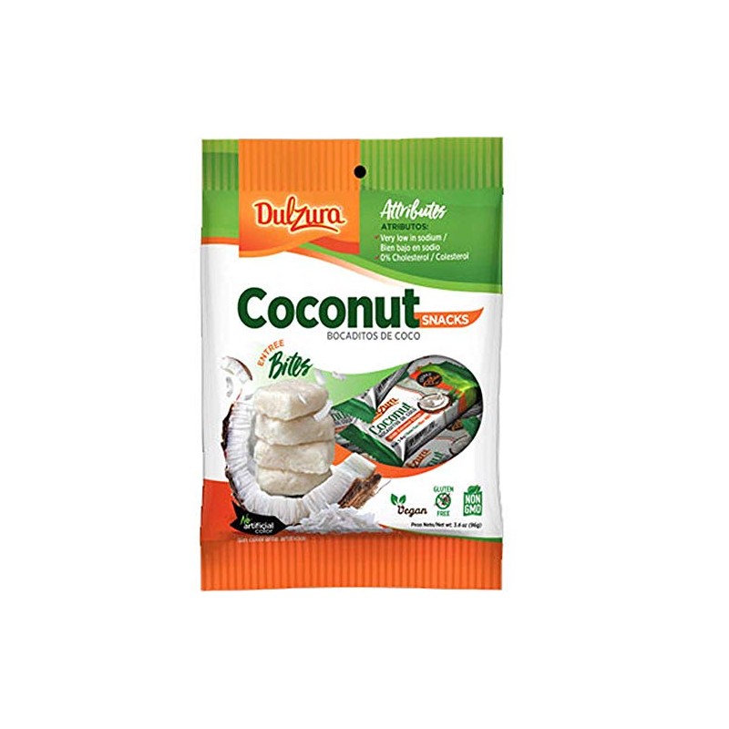 Dulzura Coconut Snack / Bocaditos de Coco 3.4 oz (x4)