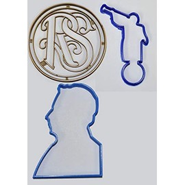 MORMON LDS LATTER DAY SAINTS JOSEPH SMITH PROPHET RELIEF SOCIETY ANGEL MORONI SET OF 3 SPECIAL OCCASION COOKIE CUTTERS FONDANT BAKING TOOL 3D PRINTED USA PR1024