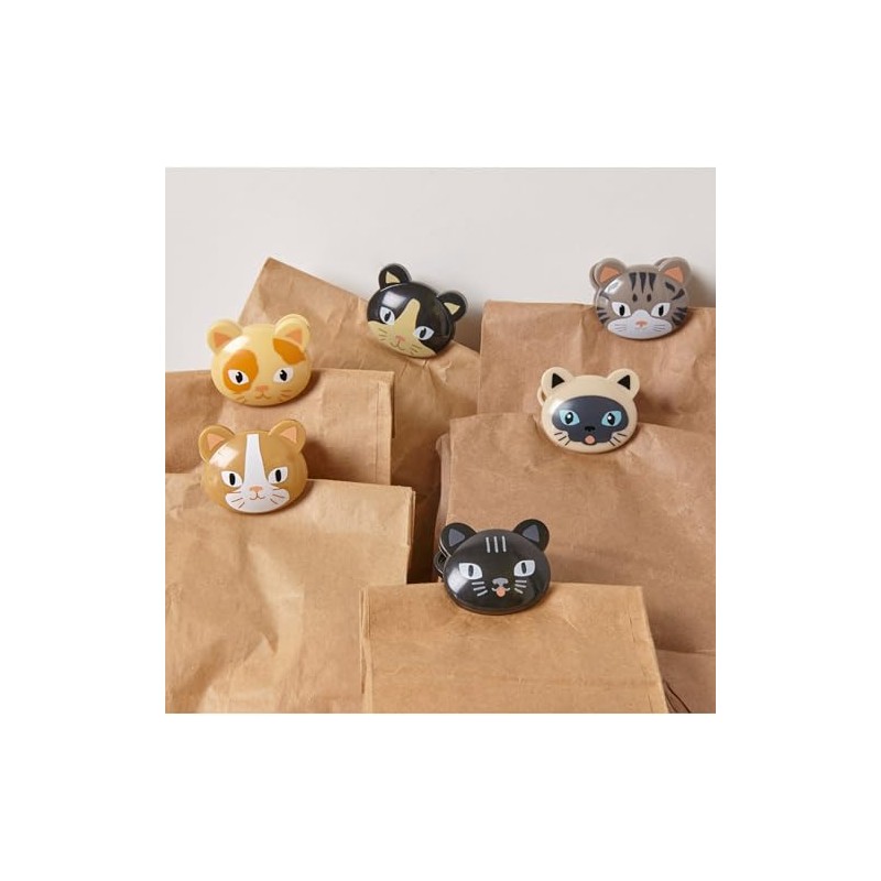 KIKKERLAND Clip para bolsa de gato, 1 EA