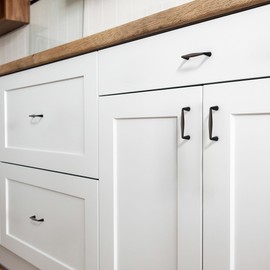 Alzassbg 10 Pack Oil Rubbed Bronze Cabinet Pulls, 3 Inch(76mm) Hole Centers Cabinet Handles Kitchen Cabinets Hardware for Drawers AL3506ORB