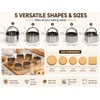5 Pieces/set Stainless Steel Manual Food Grinder Meat Mincer Sausage