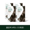Titard Brewer's Yeast Water Dye 4 Boxes - Dark Brown