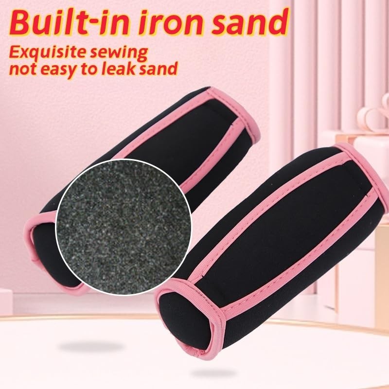 LEXICANMHS 2 Piece Walking Weights with Soft Handle, Dumbbell with