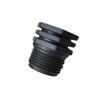 PP Threaded Plug Black PN10 Fittings Male Thread Plug 3/4