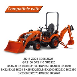 RARAYC Filter Maintenance Kit HH150-32430 K1211-82320 12581-43012 HHK20-36990 Air/Fuel/Oil/Hyd Compatible with Kubota BX22 BX23 BX24 BX25 BX25DLB BX2200 BX2230 BX2350 BX2360 BX2370 Oil Change Kit