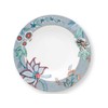 Pip Studio Flower Festival Soup Plate Light Blue 21.5 cm