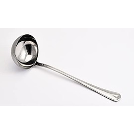 Pintinox, Superga Serving Ladle 18/10 Stainless Steel Thickness 2 mm Length 27.3 cm Made in Italy