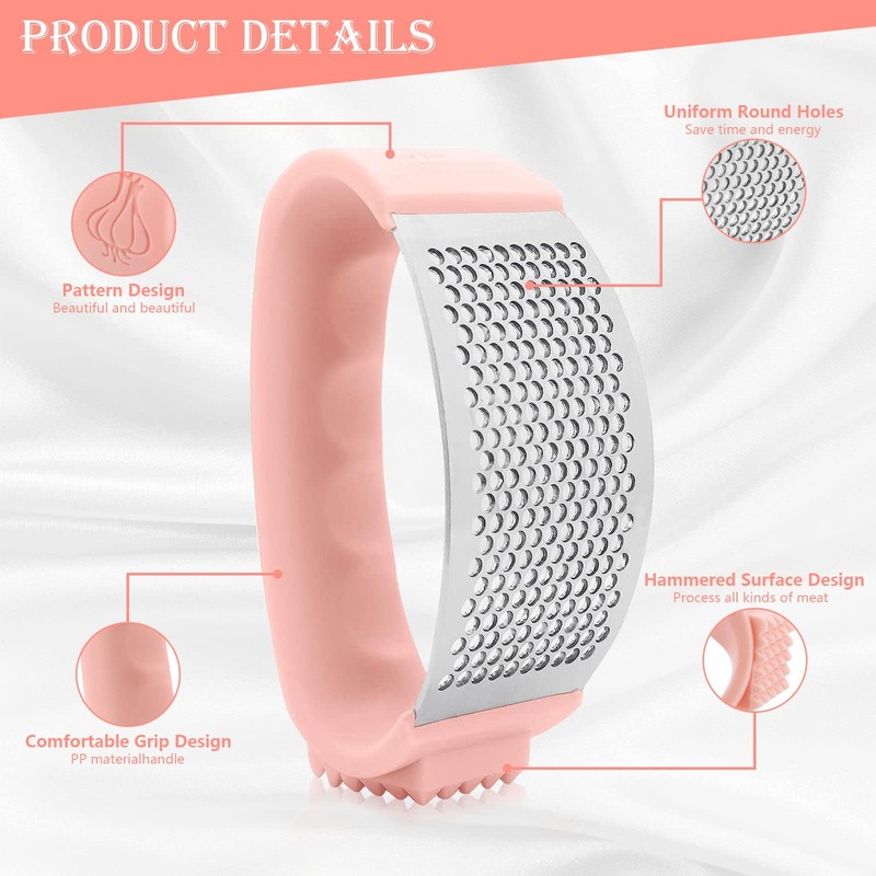 Emwel Ginger Garlic Press Rocker - Free with Orange Peeler