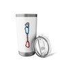 Rock Climbing Hanger and Carabiner QUICKDRAW Stainless Steel Insulated Tumbler