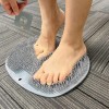 SZZYXD Shower Foot Scrubber Mat Back Washer Exfoliating Bath Wash