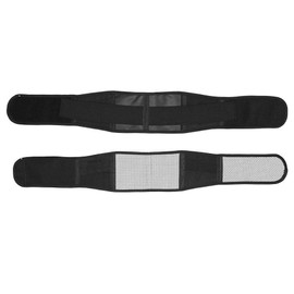 Lumbar Back Brace, 4 Size Adjustable Self-Heating Waist Back Braces Back Pain Support Belt Adjustable Self-Heating for Women and Men (L)