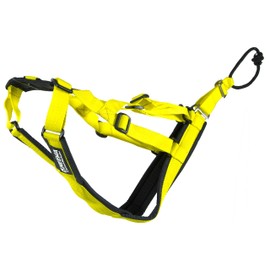 Neewa Adjustable Sled Pro Harness (Medium, Yellow), Dog Harness Large Breed, Dog Pulling Harness, Giant Dog Harness, Sled Harness for Pulling, Great for Dog Joring