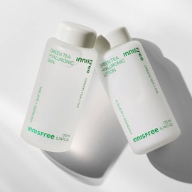 innisfree 이니스프리 그린티 씨드 히알루론산 스킨케어 세트 2종, 스킨+로션