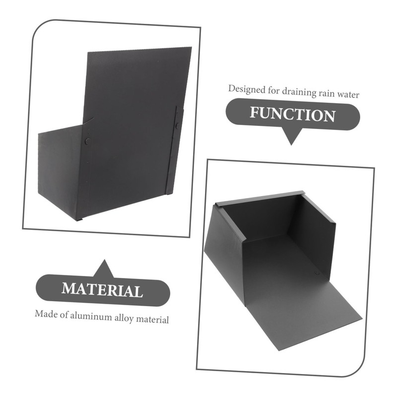 Operitacx Downspout Splash Block Durable Rainwater Extension for Outdoor Use