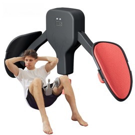 MZJ Thigh Master Adjustable Resistance Leg and Inner Thigh Strength Exercise Equipment Hip Shaper Trainer Machine Pelvic Floor Strengthening Device Legs Workout Home Gym Training Fitness Pitch Black